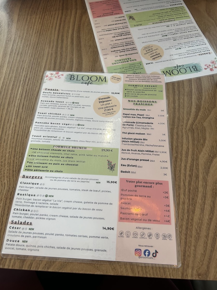 Menu Bloom Café-8
