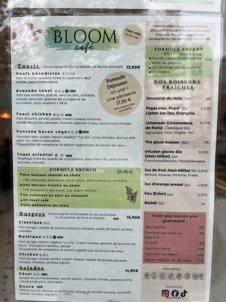 Menu Bloom Café-9