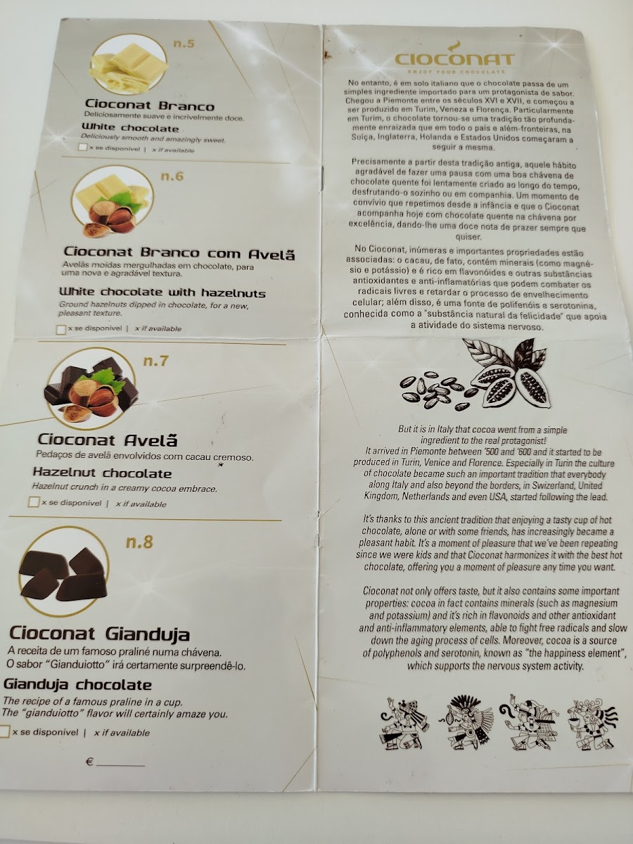Menu Blooms Coffe - Montijo-1