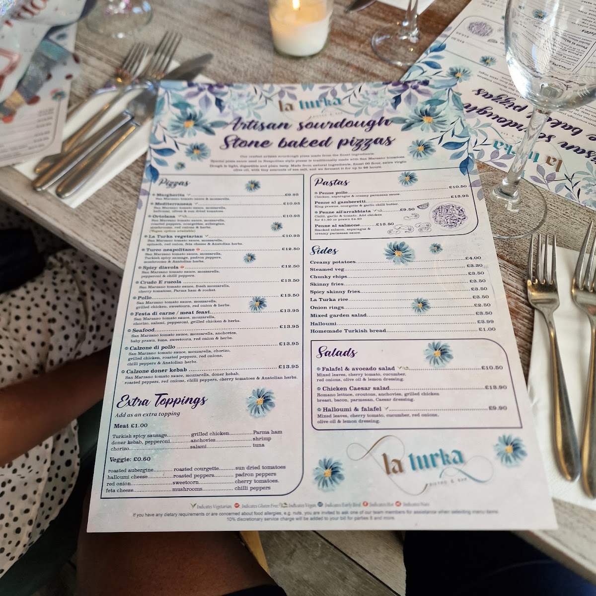 Menu Blossom Bistro By La Turka-4