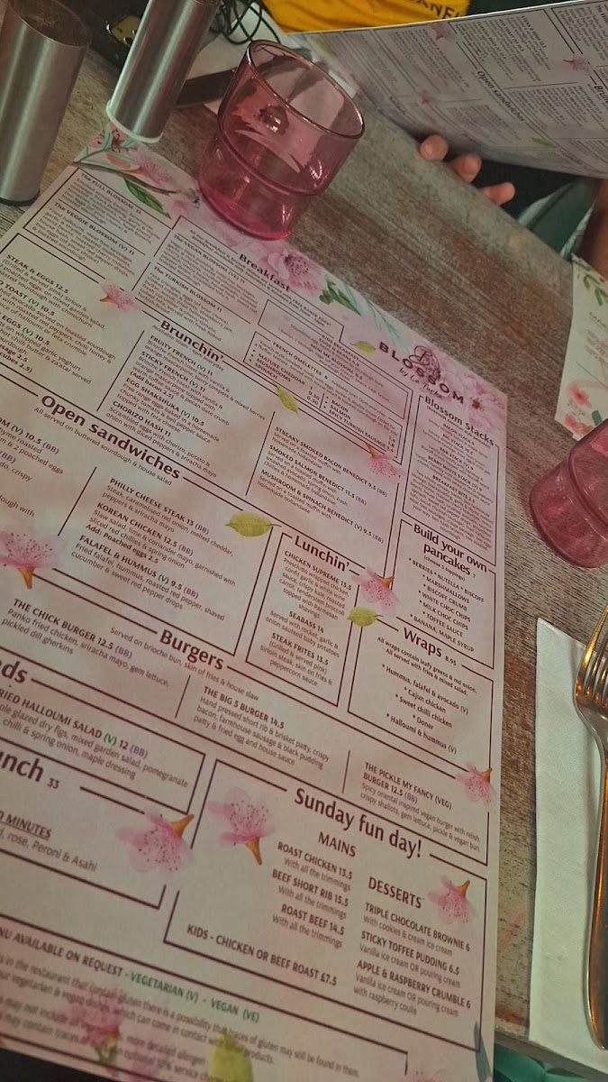 Menu Blossom Bistro By La Turka-7