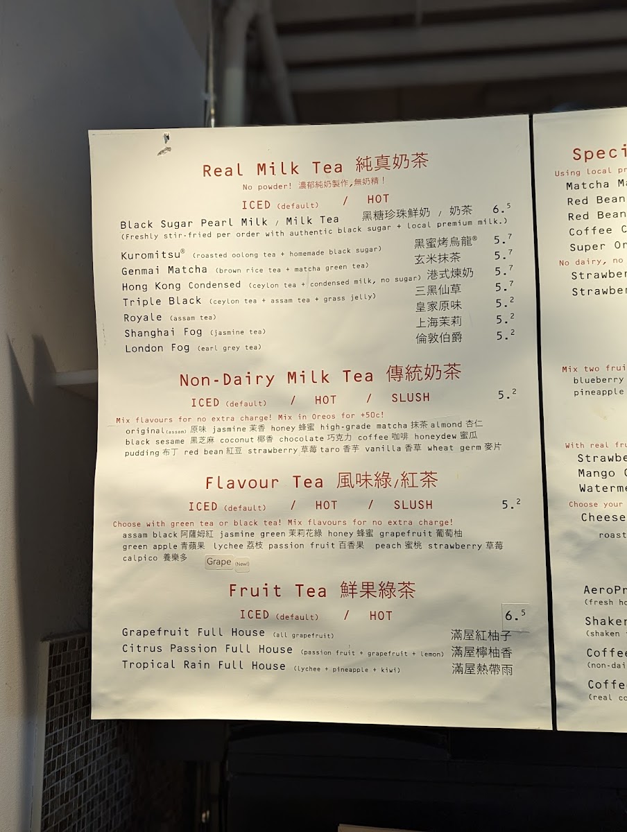 Menu Blossom Teas-7