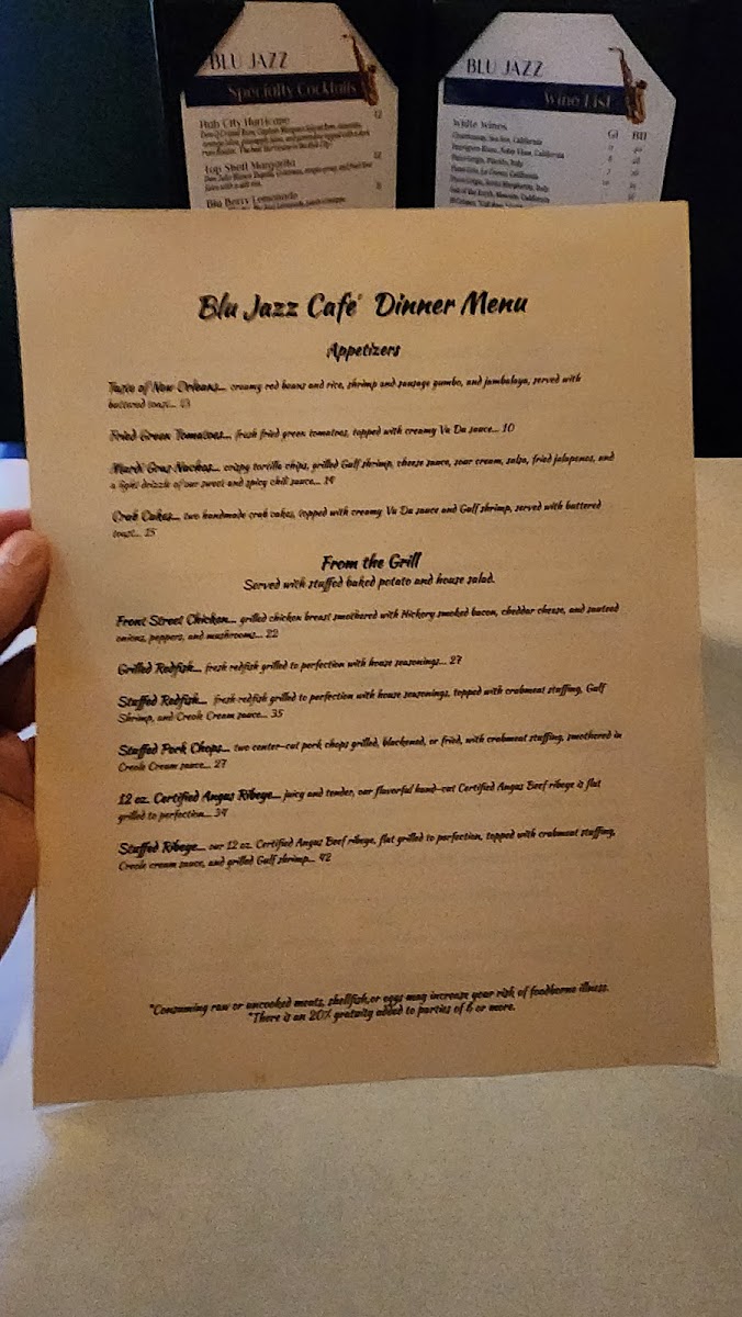 Menu Blu Jazz Cafe-7