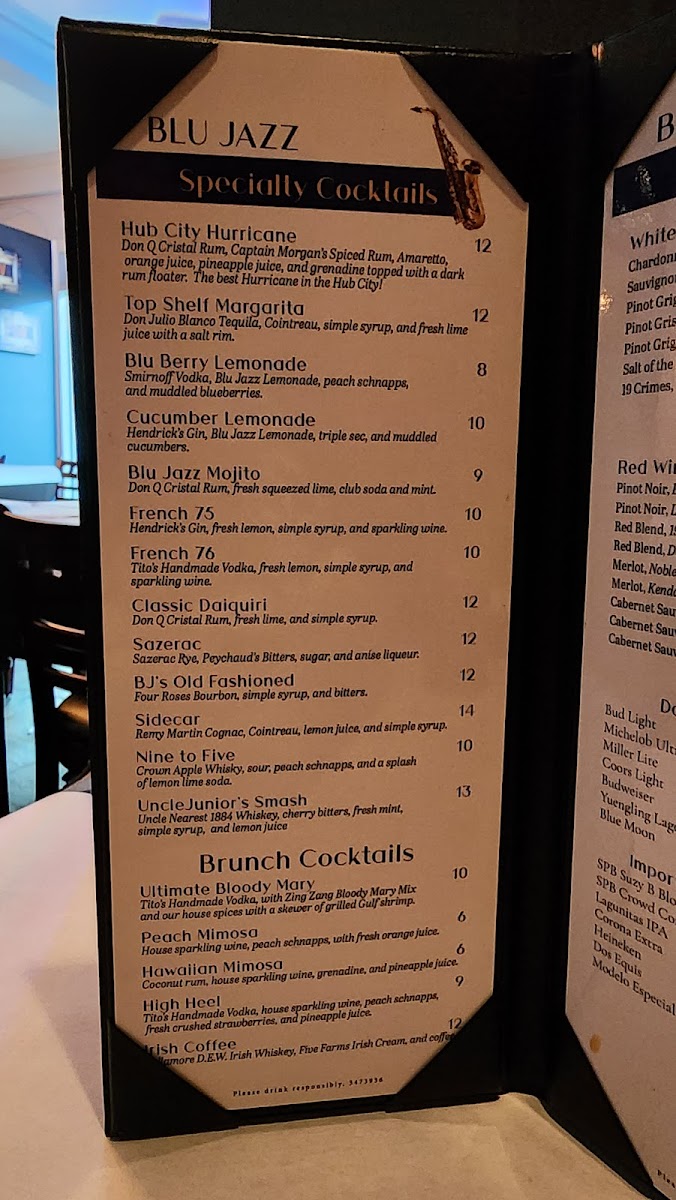 Menu Blu Jazz Cafe-9
