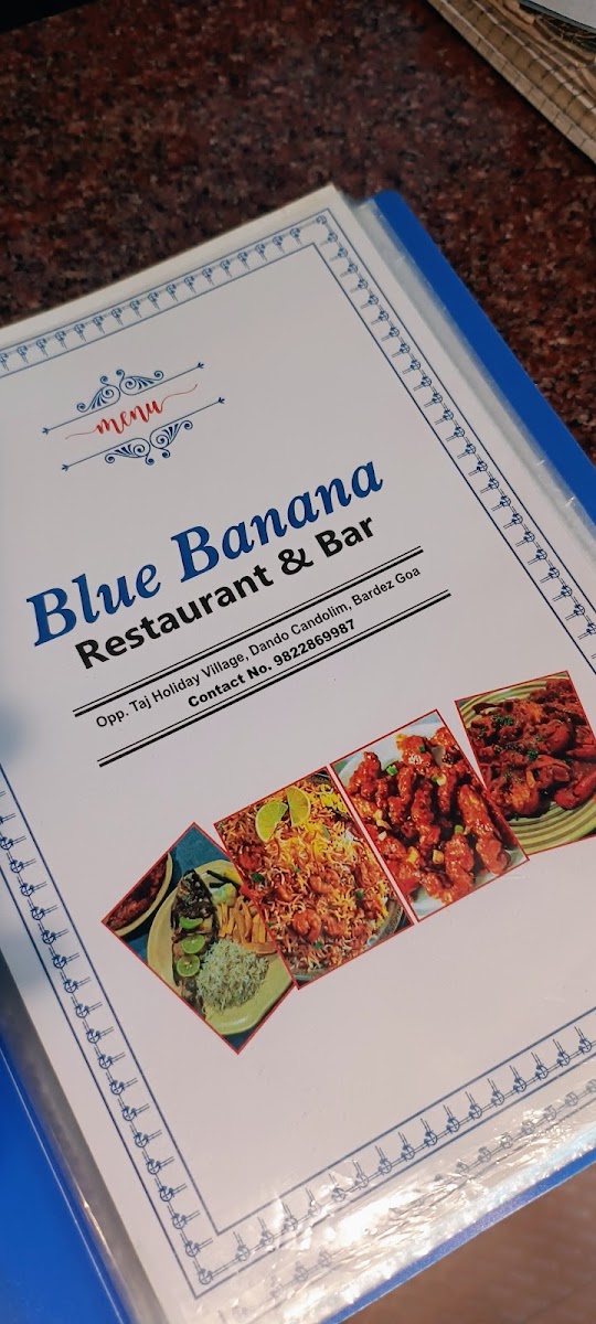 Menu Blue Banana Restaurant-7