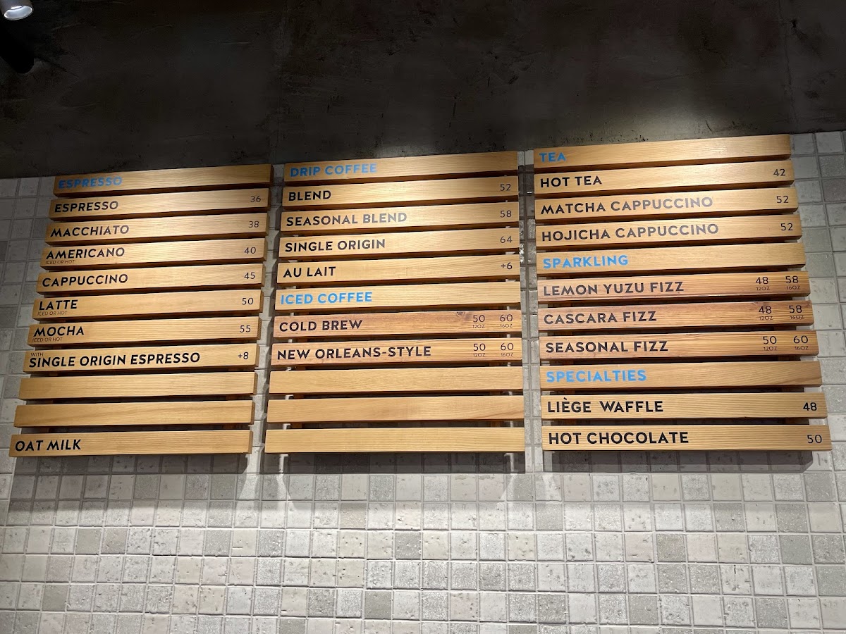 Menu Blue Bottle Coffee (Lyndhurst Terrace)-9