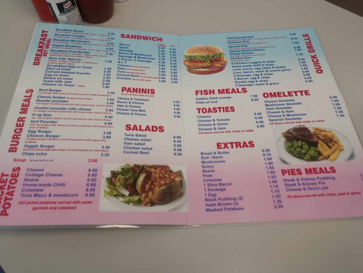 Menu Blue Café-1