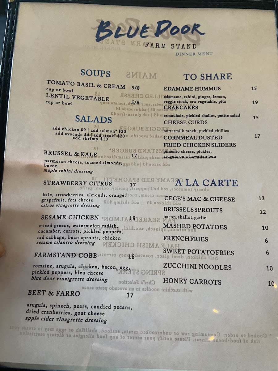 Menu Blue Door Farm Stand-3