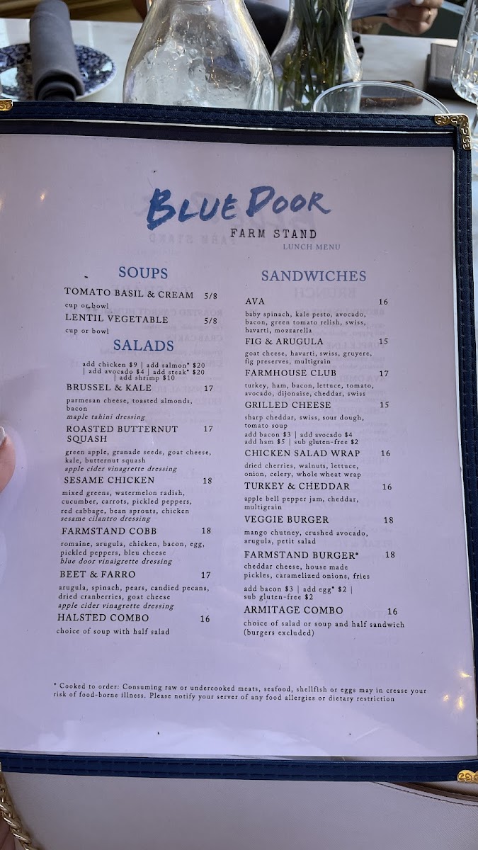 Menu Blue Door Farm Stand-8