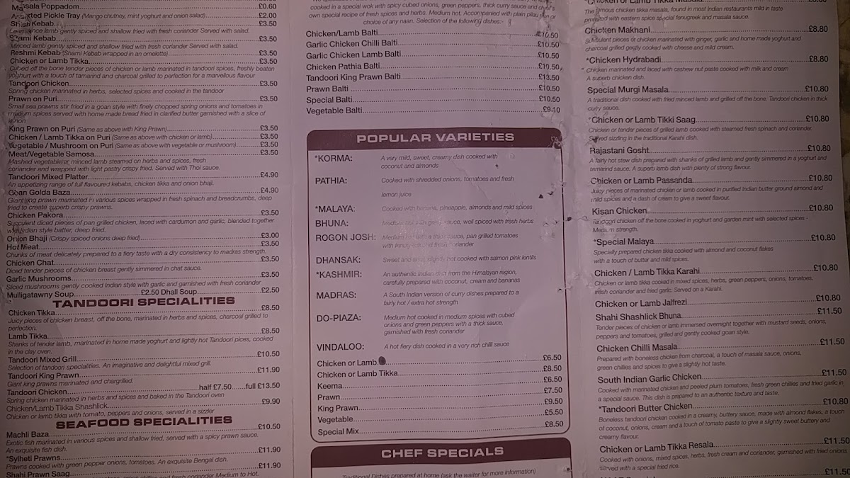 Menu Blue Elephant Indian Restaurant-4