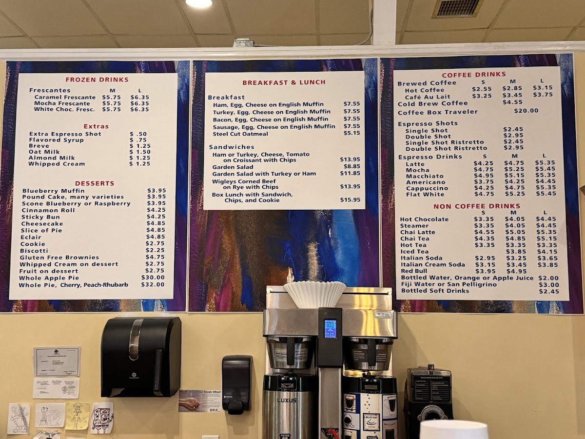Menu Blue Hat Coffee-1