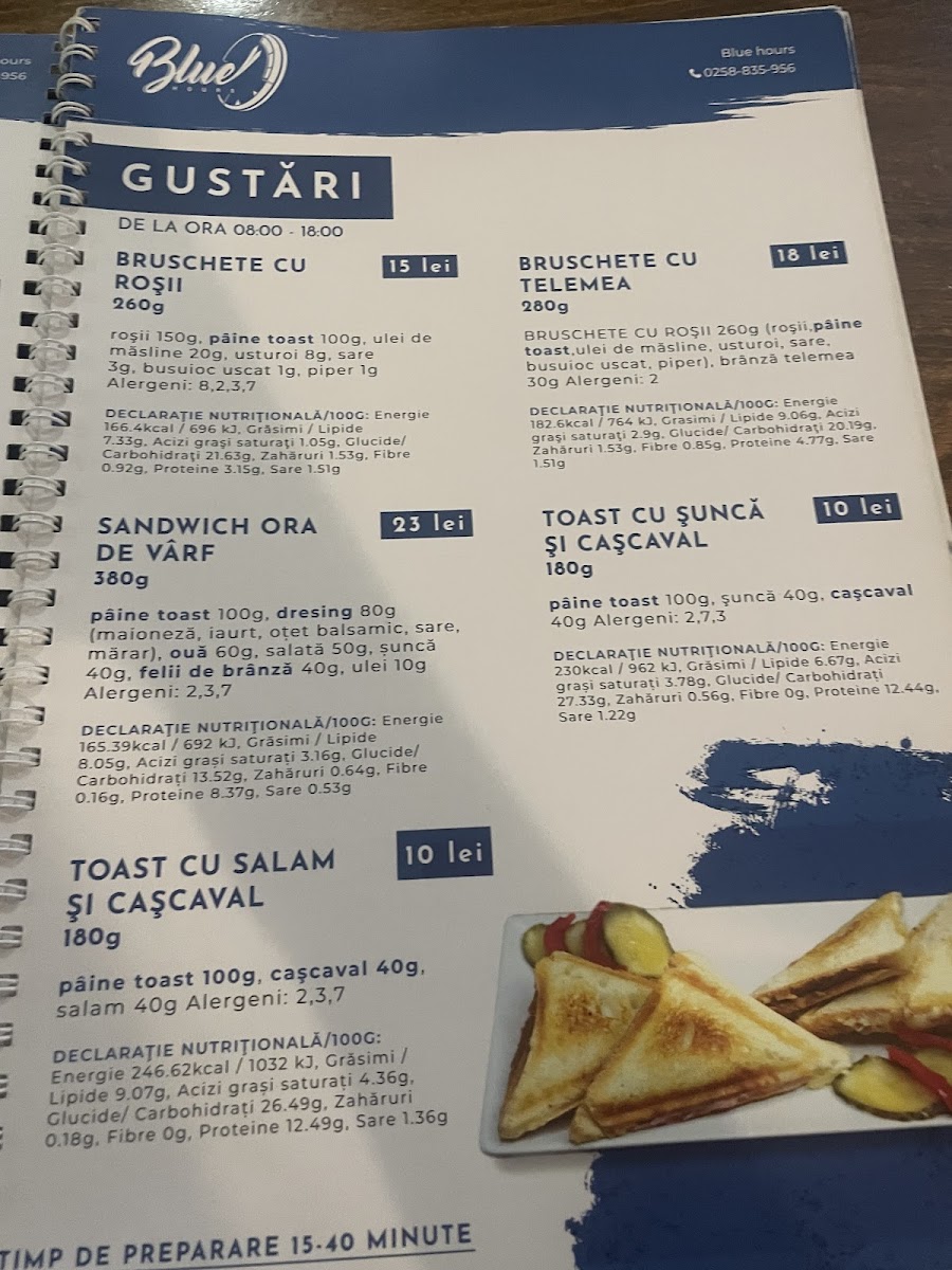 Menu Blue Hours-8