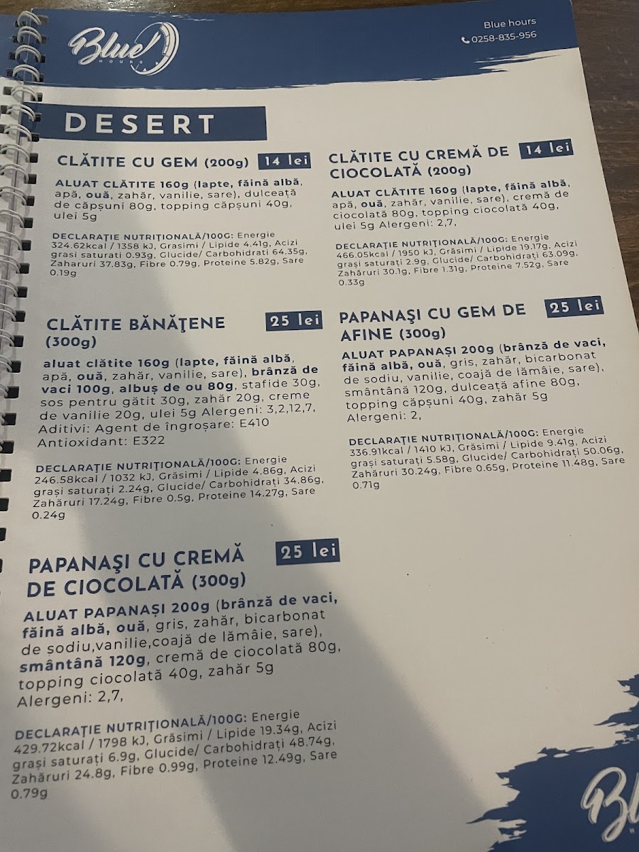 Menu Blue Hours-9