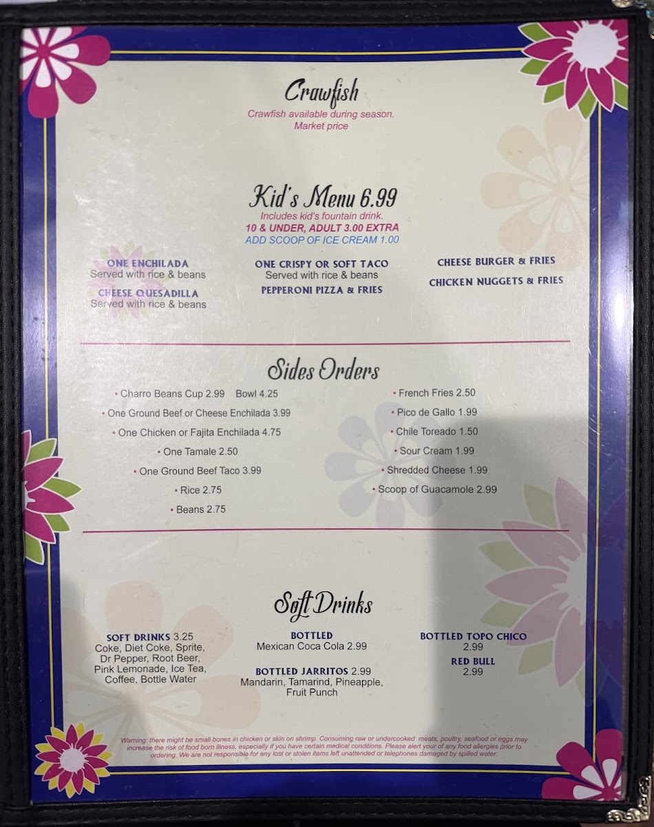 Menu Blue Iguana Taco House-4