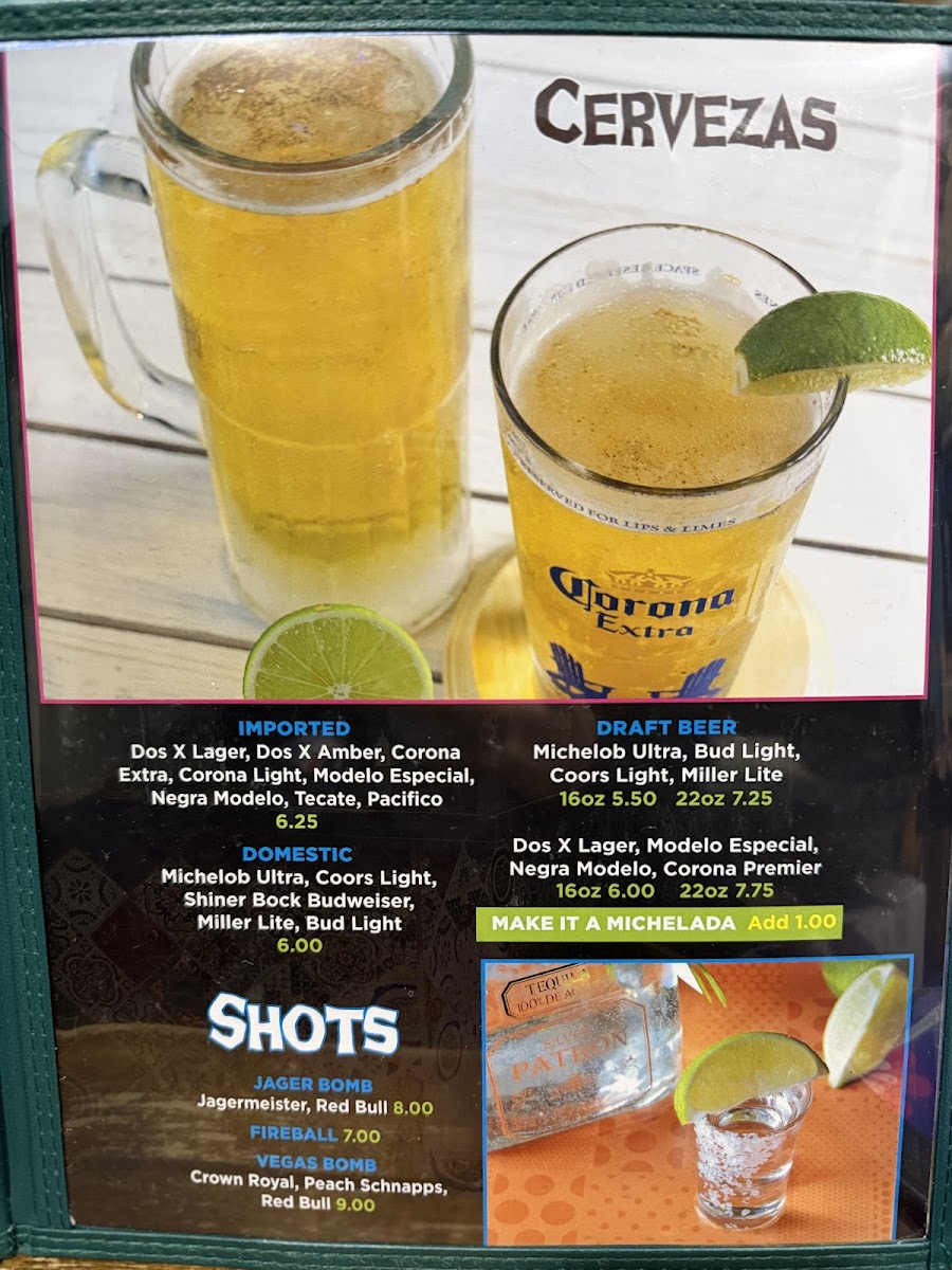 Menu Blue Iguana Taco House-7