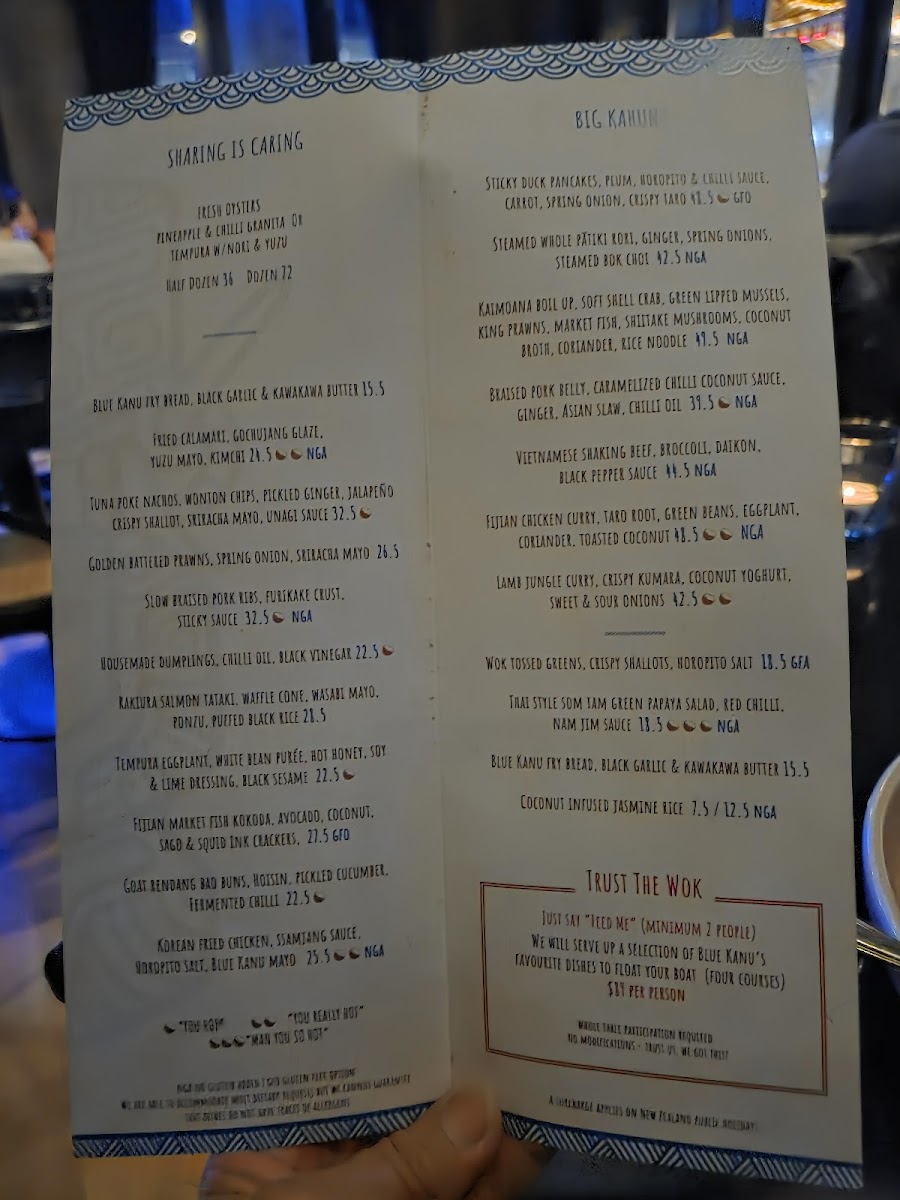 Menu Blue Kanu-2