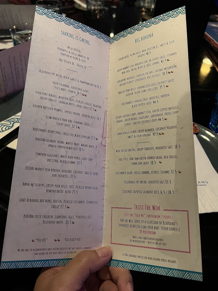 Menu Blue Kanu-9