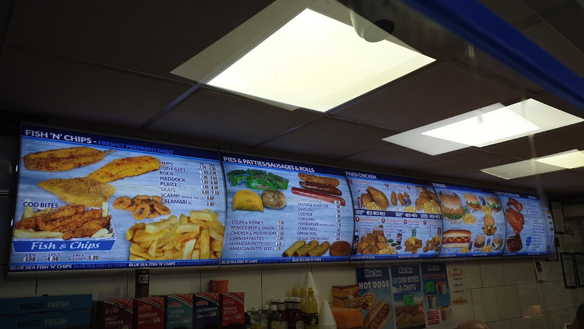 Menu Blue Sea Fish Bar-1
