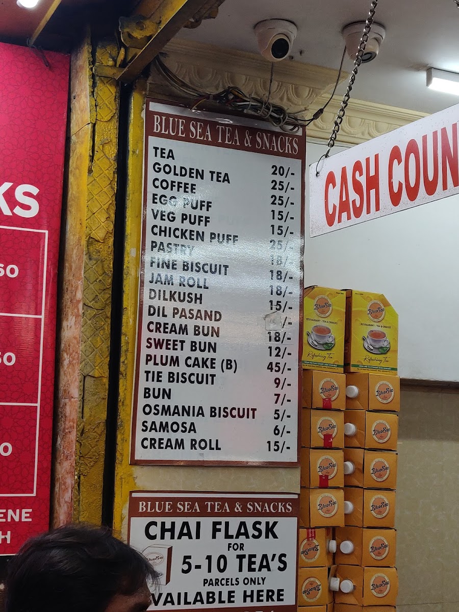 Menu Blue Sea Tea & Snacks-10