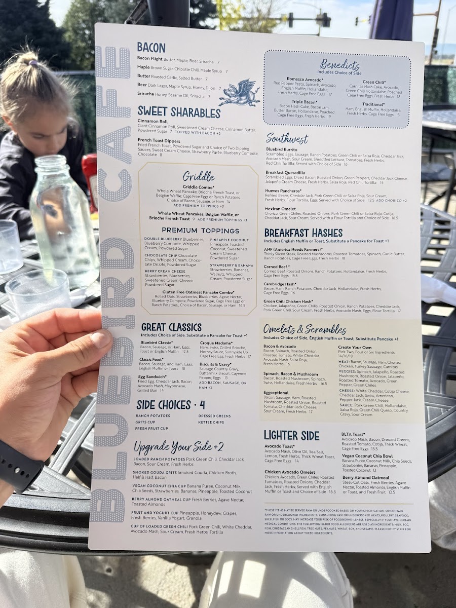 Menu Bluebird Cafe-2