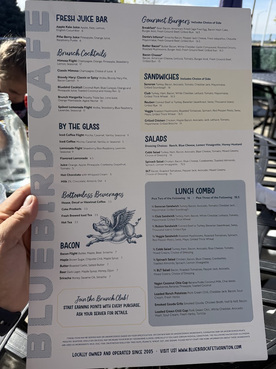 Menu Bluebird Cafe-4