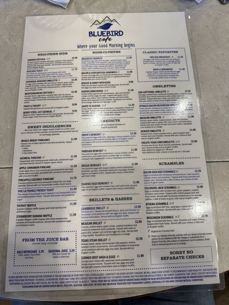 Menu Bluebird Cafe-5