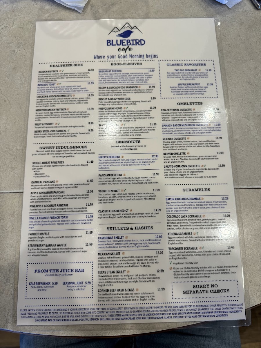 Menu Bluebird Cafe-6