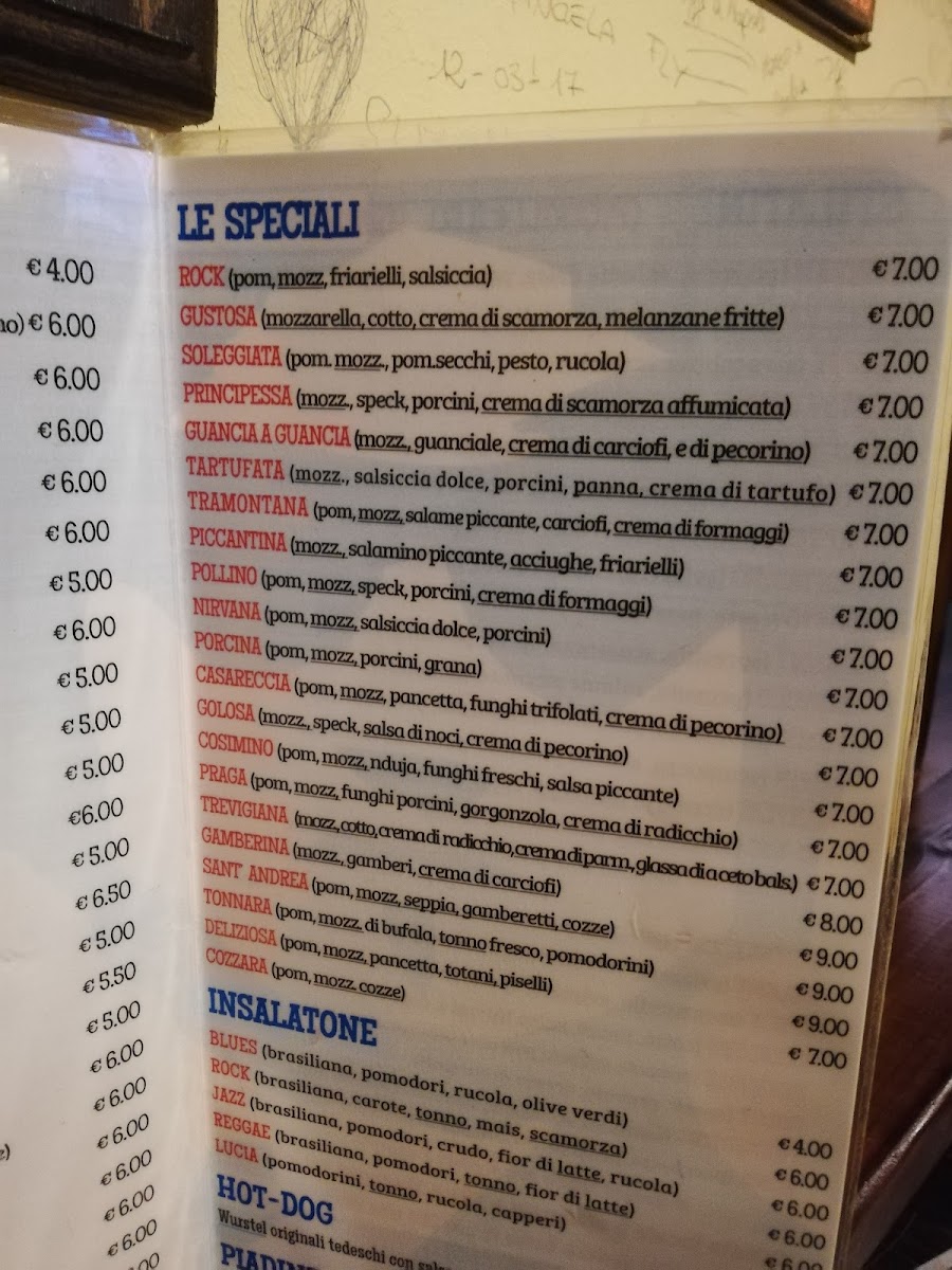 Menu Blues Bar Pub Pizzeria-2