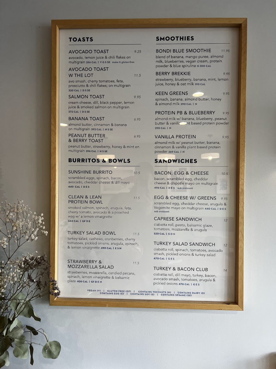 Menu Bluestone Lane San Clemente Café-7