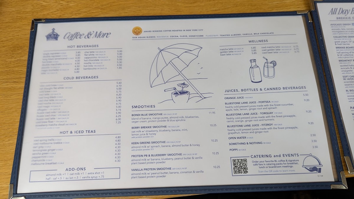 Menu Bluestone Lane Tribeca Café-8