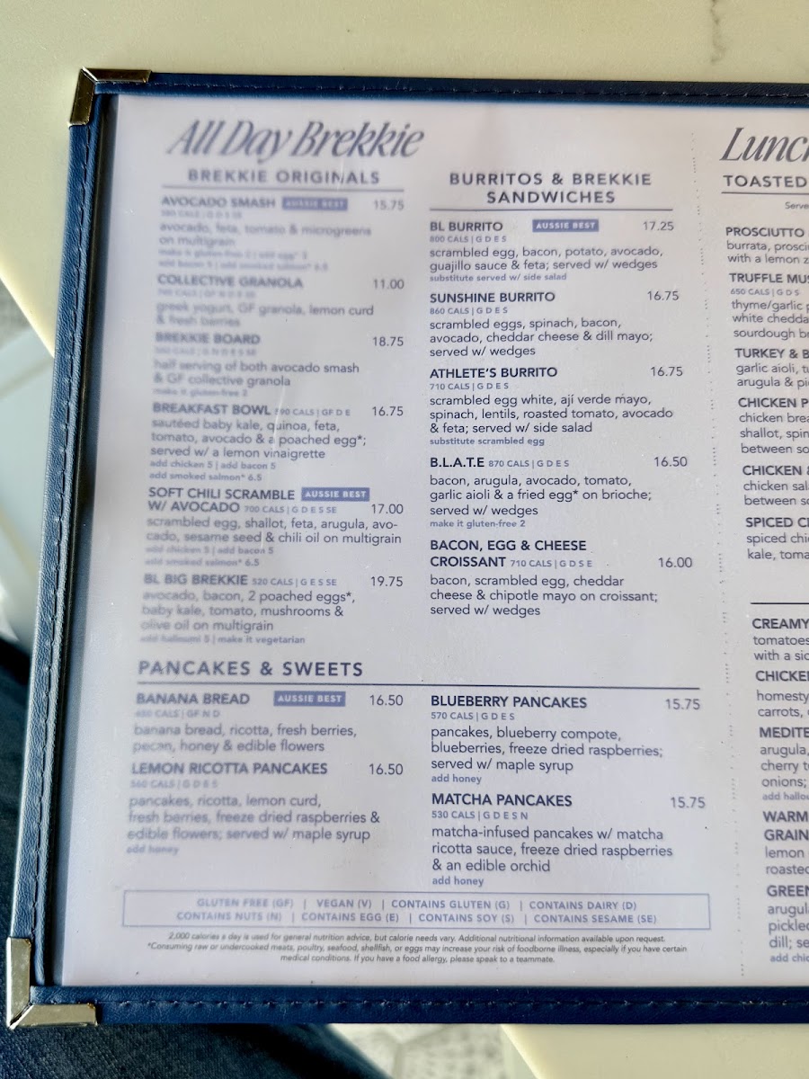 Menu Bluestone Lane West Hollywood Café-4