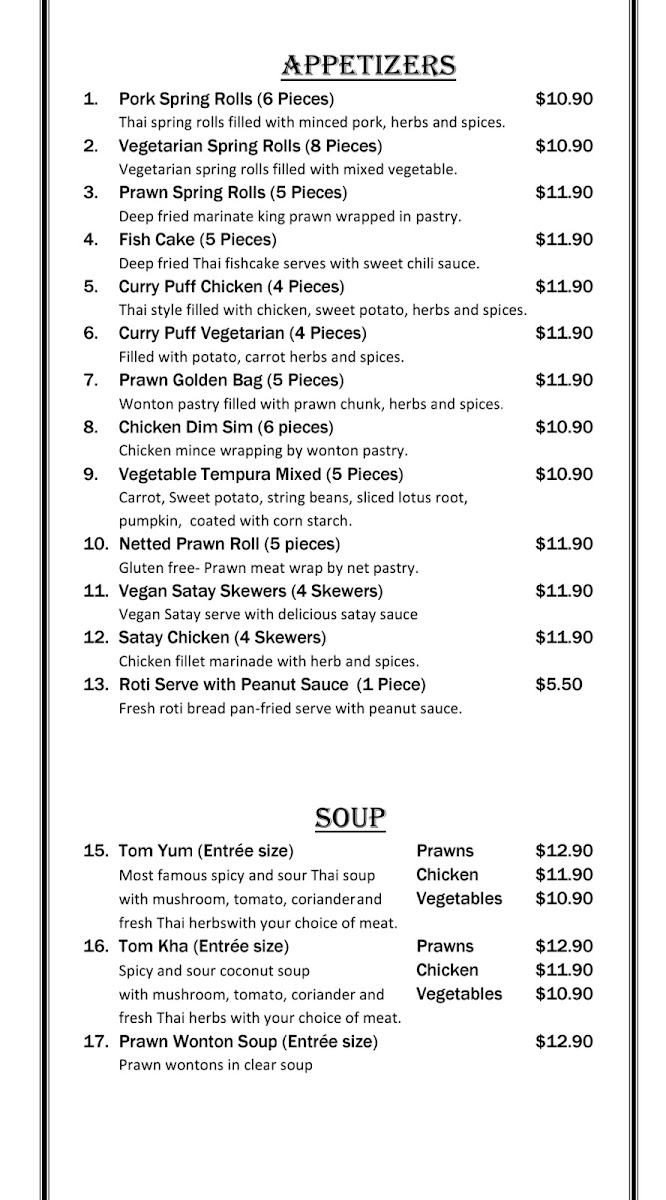 Menu Bluestone Thai-1