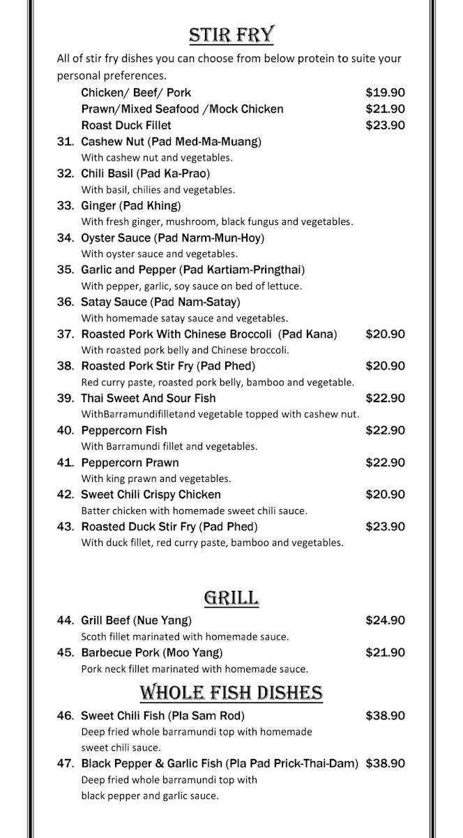 Menu Bluestone Thai-4