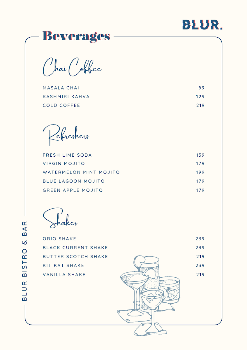 Menu Blur Bistro & Bar-10