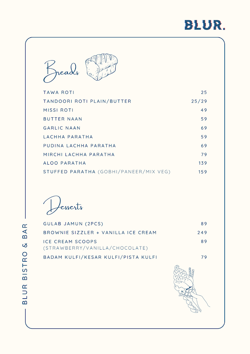 Menu Blur Bistro & Bar-4
