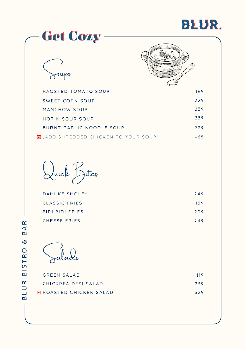 Menu Blur Bistro & Bar-9
