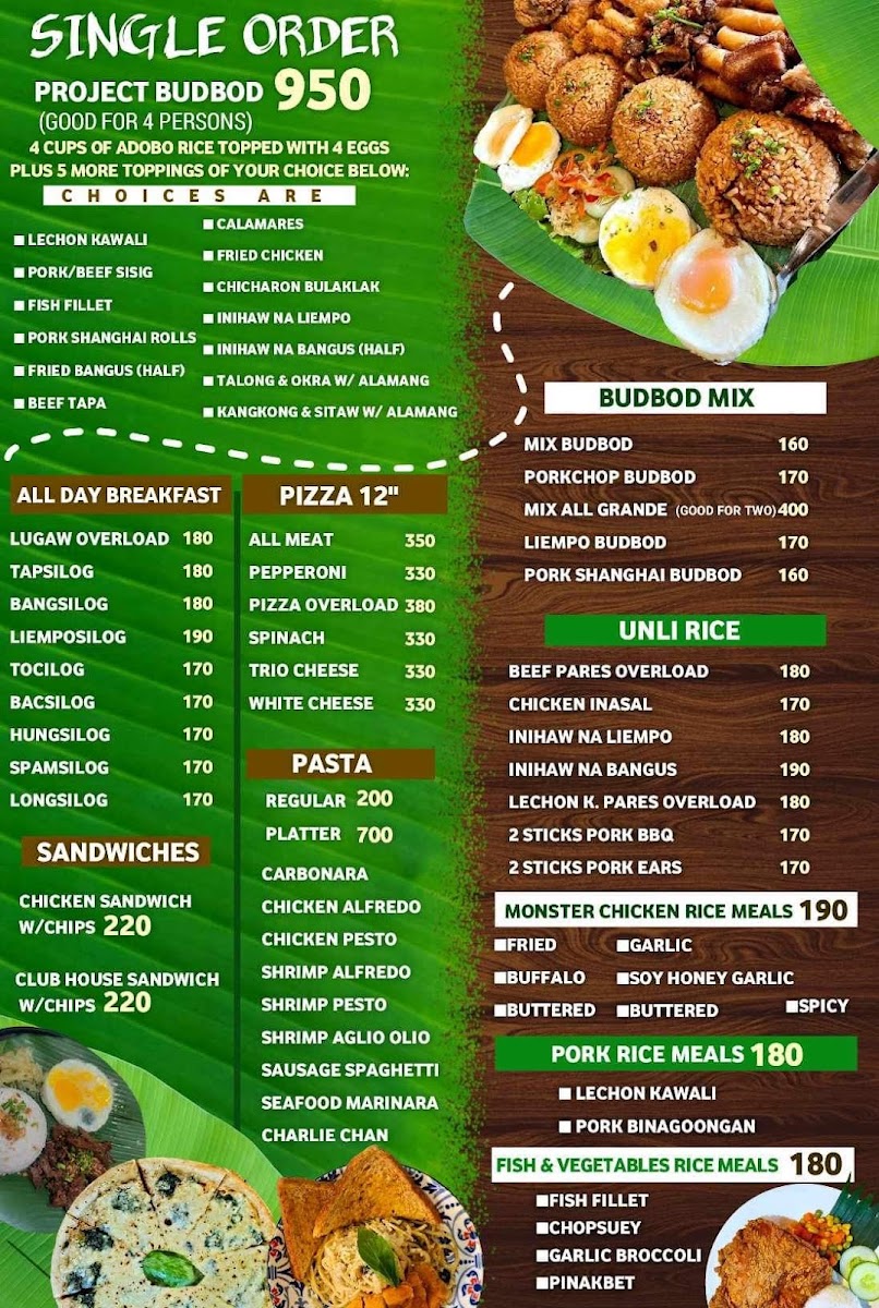 Menu Bnk Cafe & Resto - Budbod Ni Nanay Kaling-2