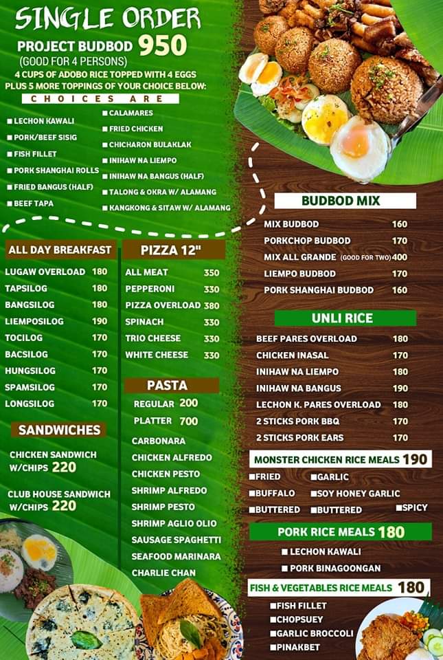 Menu Bnk Cafe & Resto - Budbod Ni Nanay Kaling-7