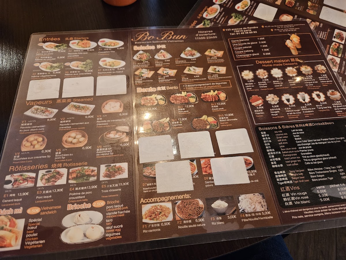 Menu Bo Bun Flandre-1