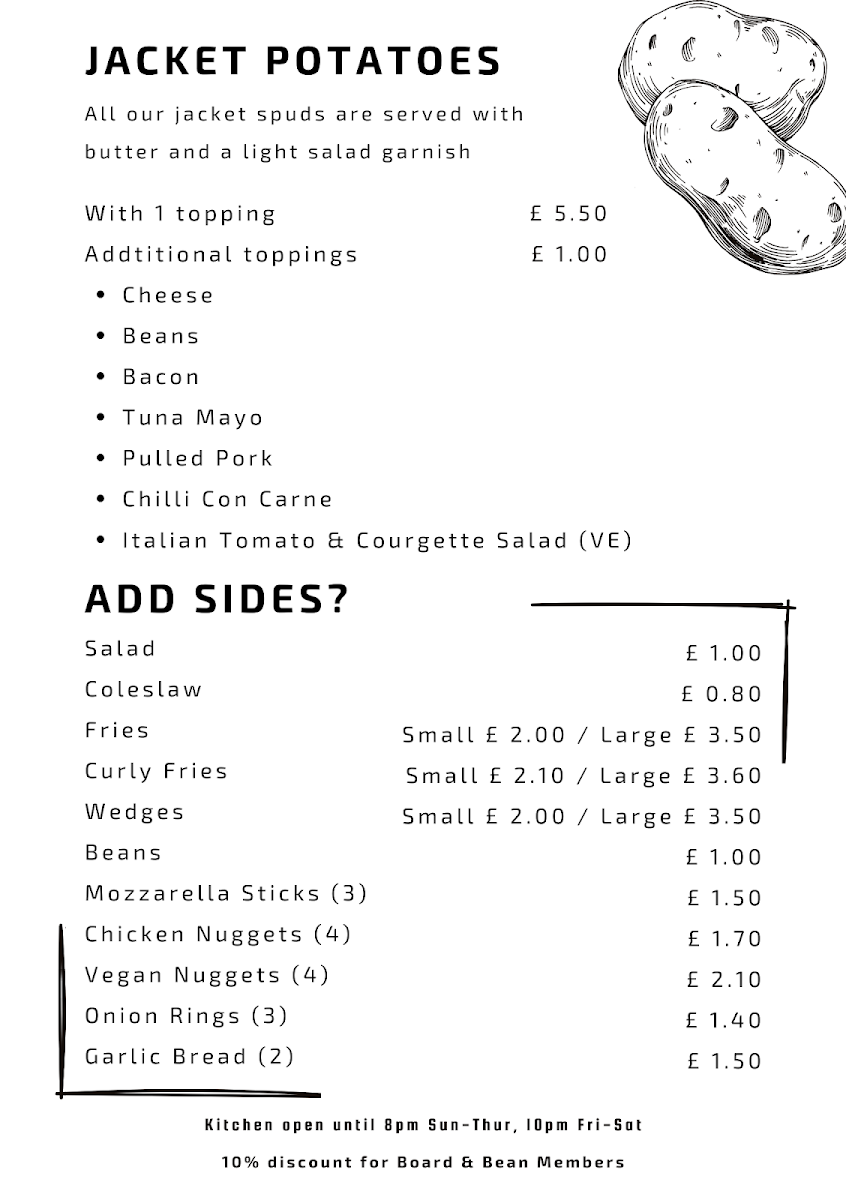 Menu Board & Bean-3