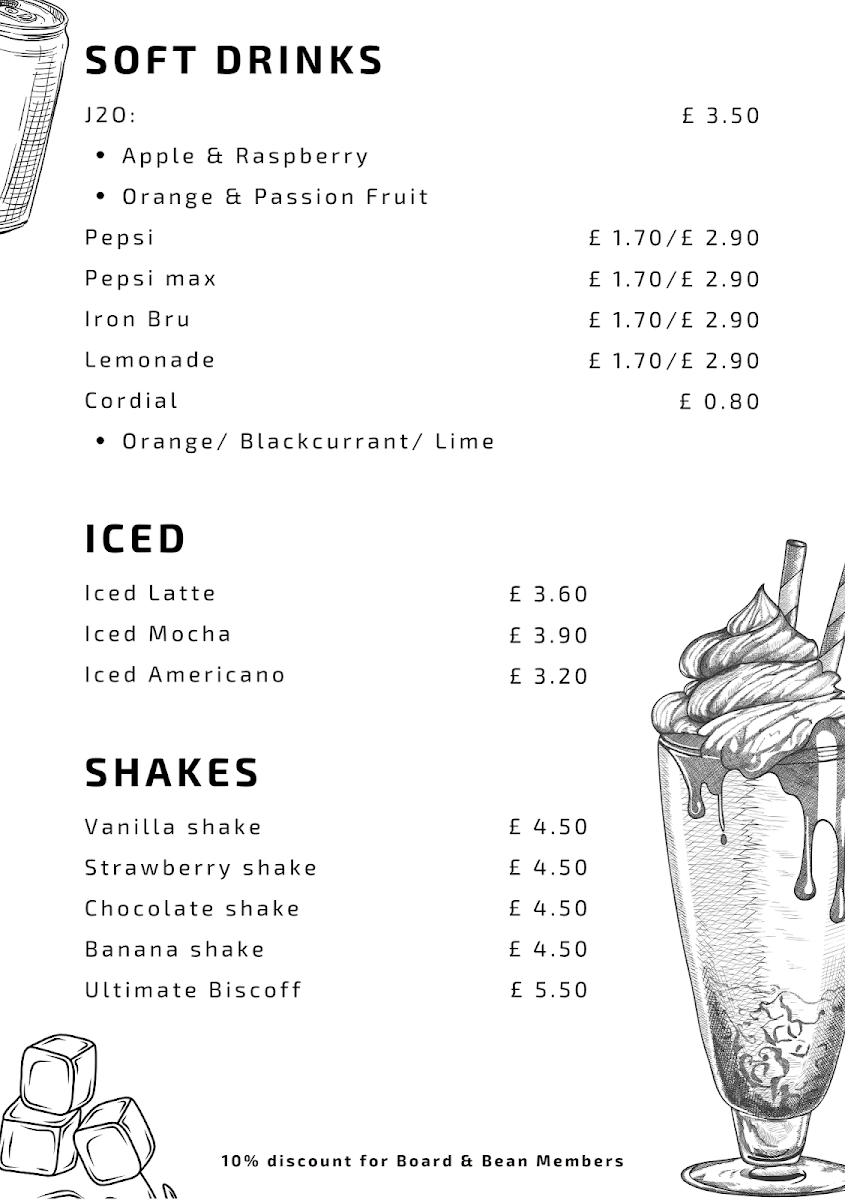 Menu Board & Bean-5