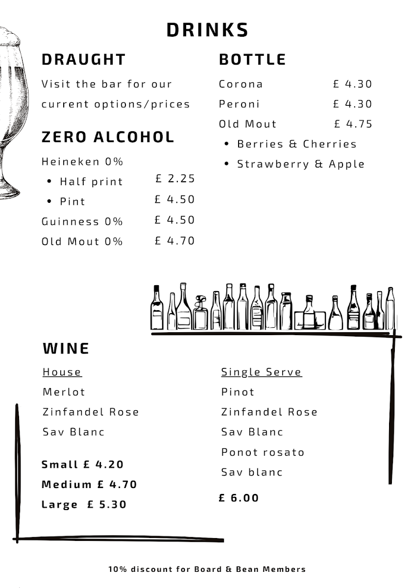 Menu Board & Bean-6