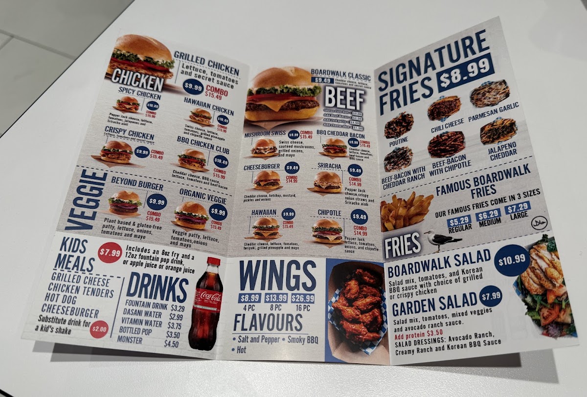 Menu Boardwalk Burgers- Markham-2