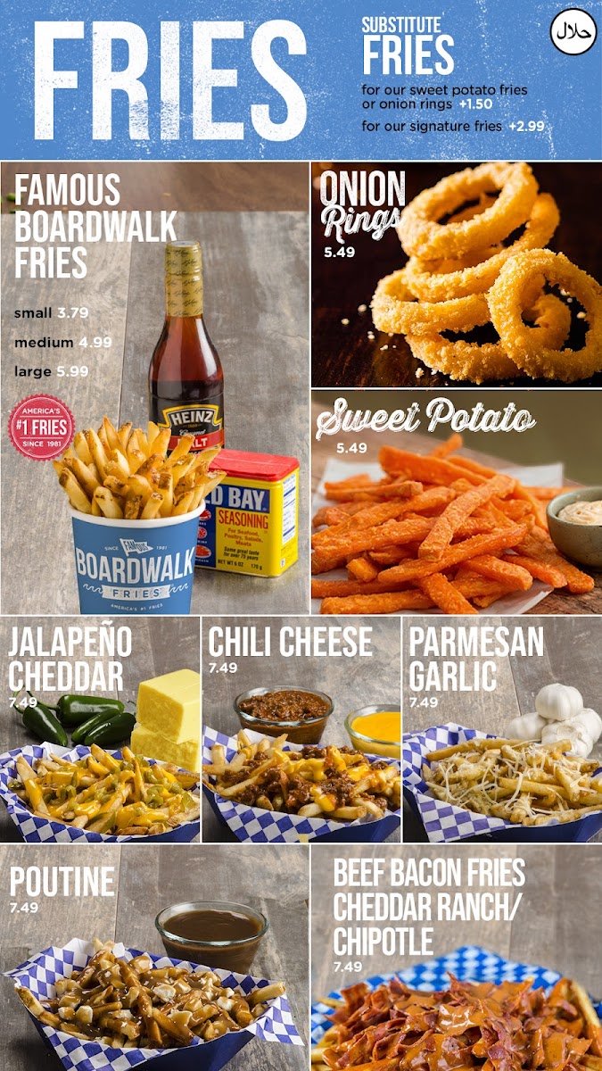 Menu Boardwalk Burgers - Spruce Grove-7