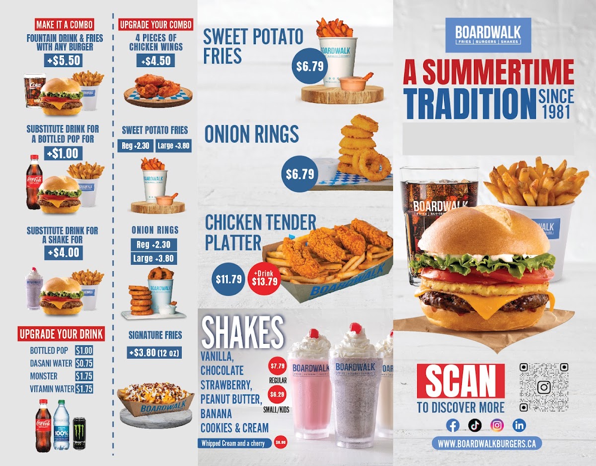 Menu Boardwalk Burgers - Winnipeg-2