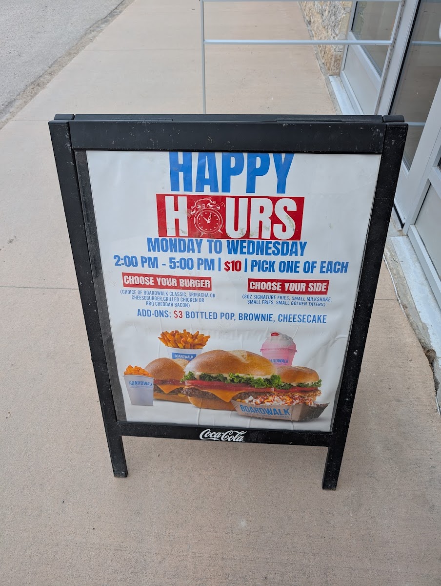 Menu Boardwalk Burgers - Winnipeg-4
