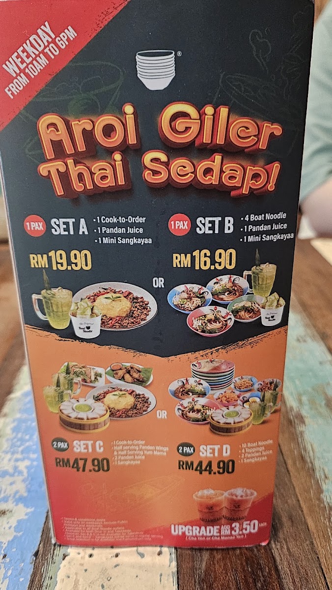 Menu Boat Noodle @ Ioi City Mall-8