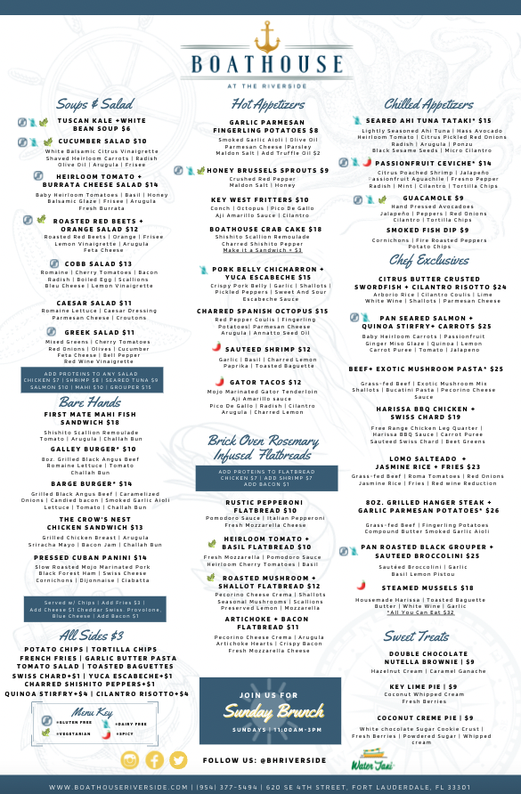 Menu Boathouse At The Riverside-10