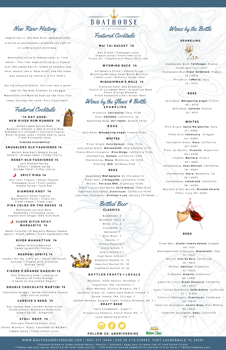 Menu Boathouse At The Riverside-2