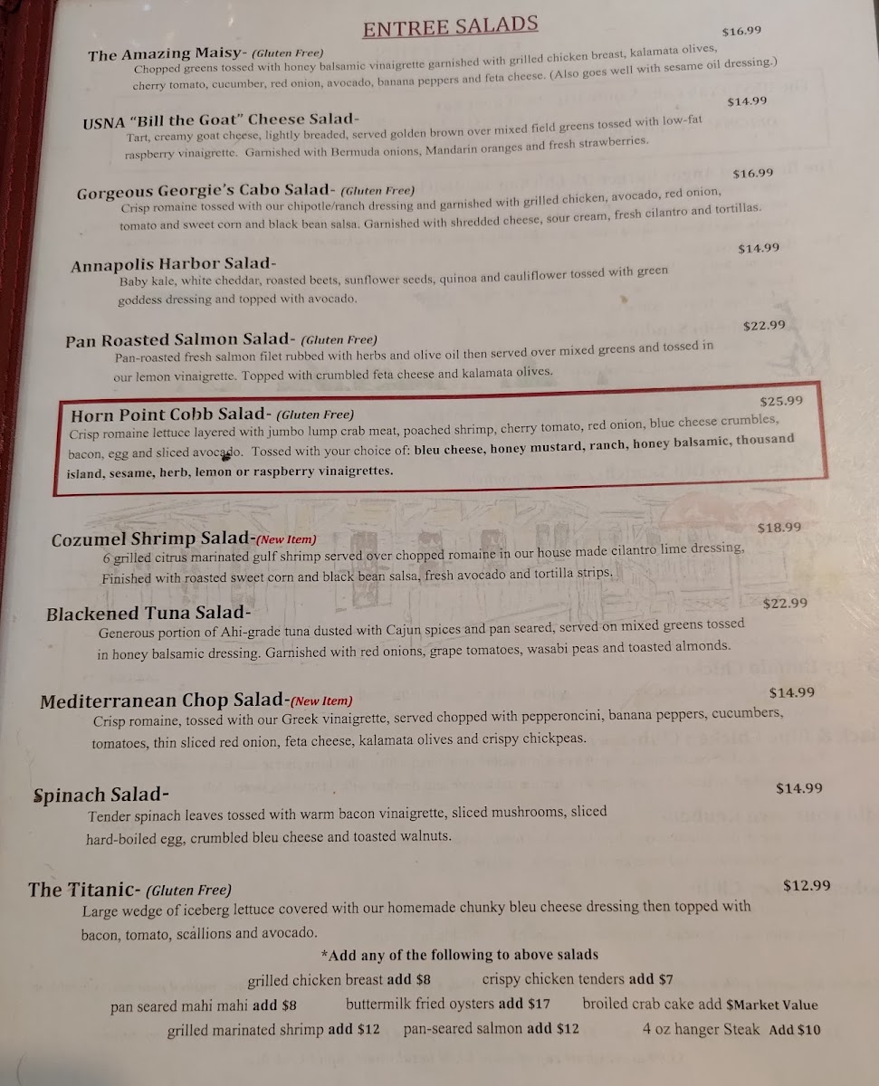 Menu Boatyard Bar & Grill-10